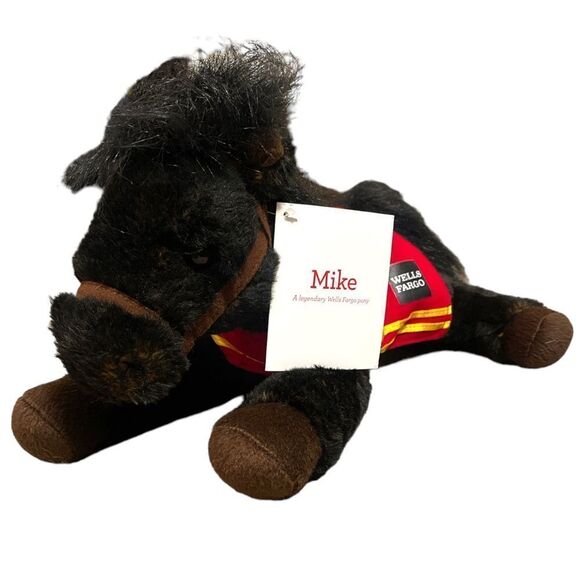 Wells Fargo Bank Plush Mike Legendary Pony Stuffed Animal - Picture 4 of 4